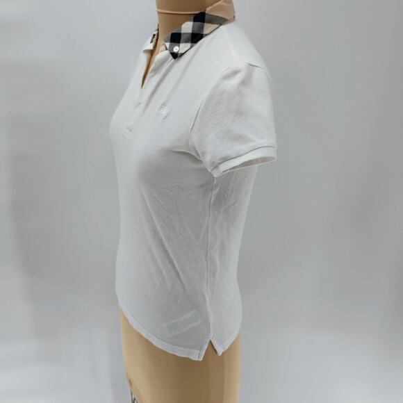 BURBERRY Polo size 12y young girls polo T-shirt Burberry logo pattern print - Picture 5 of 15